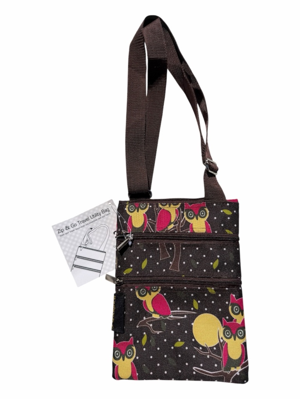 Zip & Go Travel Utility Bag (NWT)